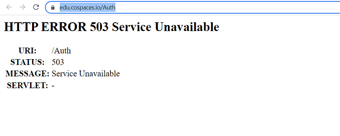 cospaces-is-down