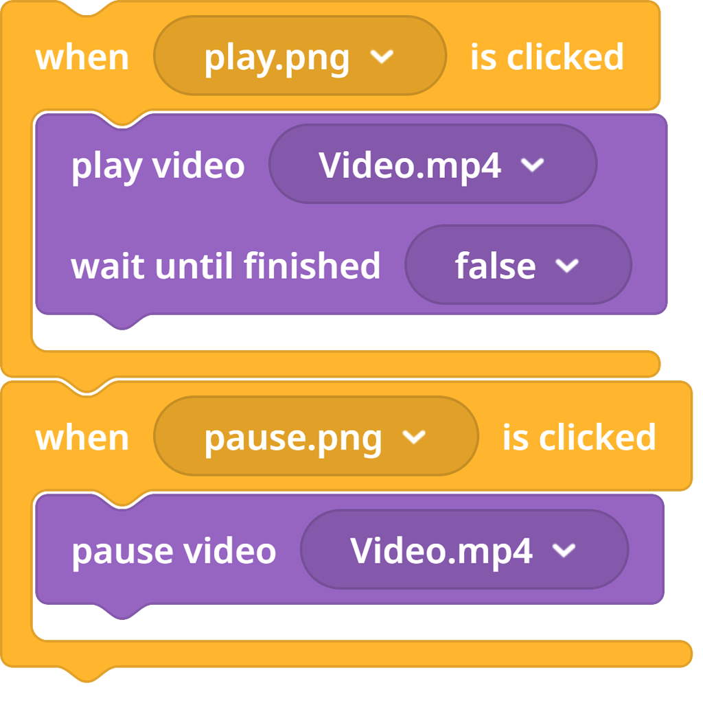 Video - Play and Pause Script - Coding - Delightex Edu Forum