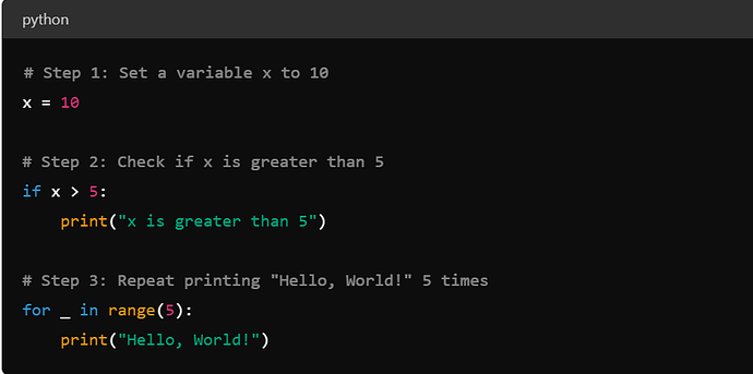 python