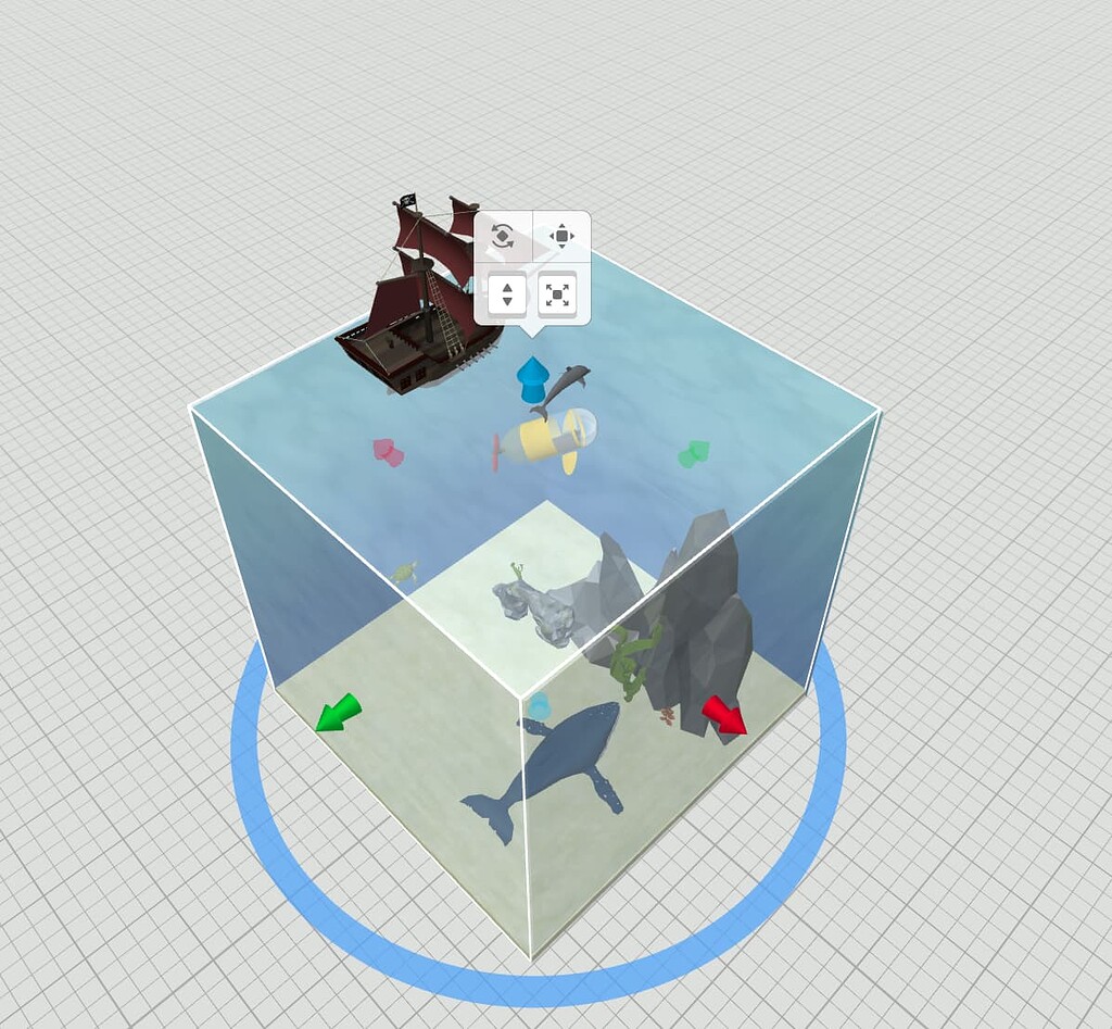 Merge cube editor - how to select cube - Delightex Edu Forum