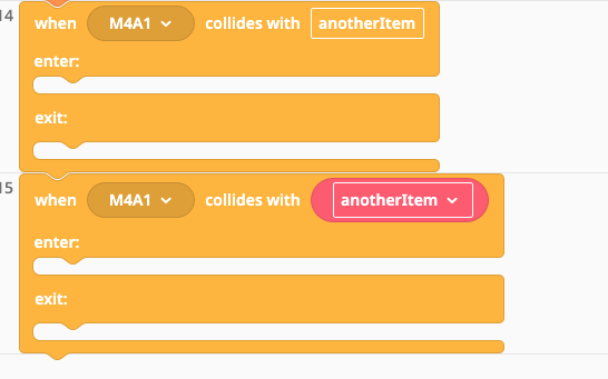 collides
